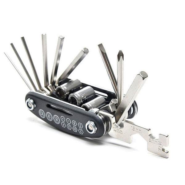 16in 1 Bicycle Emergency Repair Tool