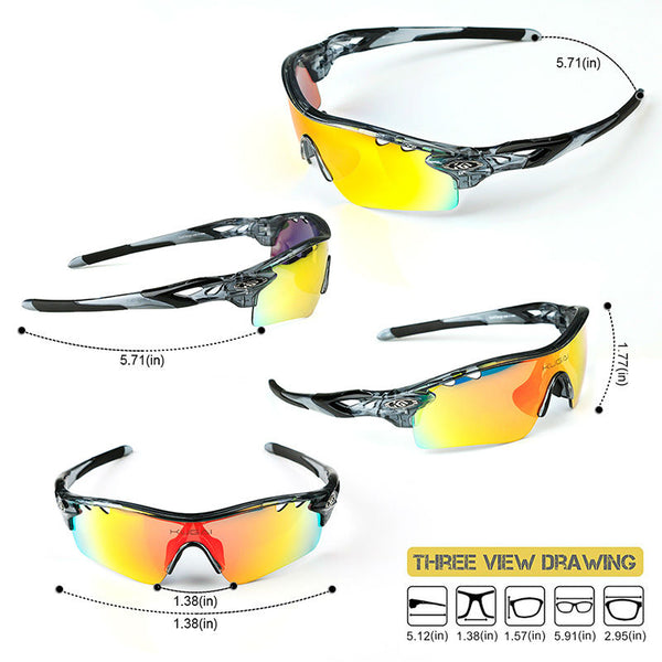 Polarized Bike Glasses